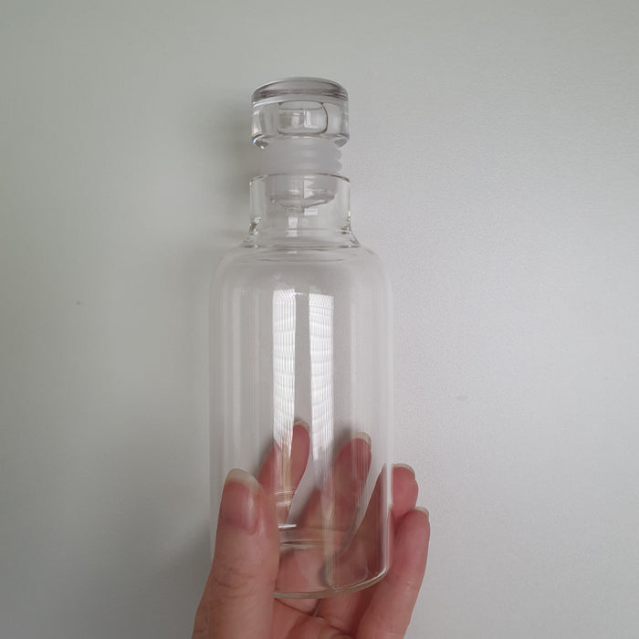 350ML GLASS WATER BOTTLE WITH STOPPER