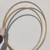 RATTAN HULA HOOP - bpa free- Eco wood- design conscious-Dove and Dovelet