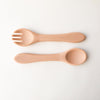 SILICONE CUTLERY SET - assorted colours