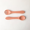 SILICONE CUTLERY SET - assorted colours