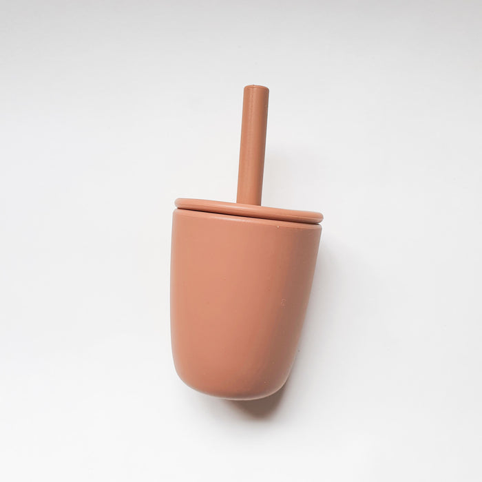 SILICONE STRAW CUP assorted colours