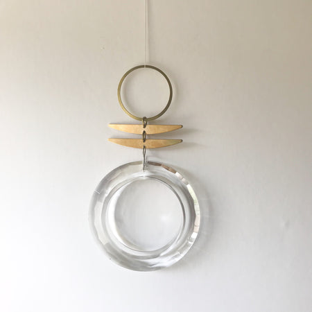 TOTEM SUN CATCHER - bpa free- Eco wood- design conscious-Dove and Dovelet